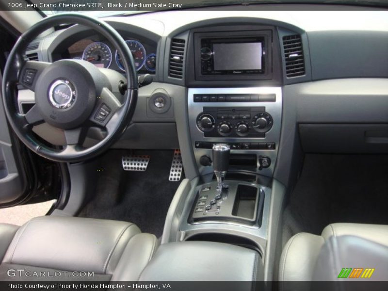 Black / Medium Slate Gray 2006 Jeep Grand Cherokee SRT8