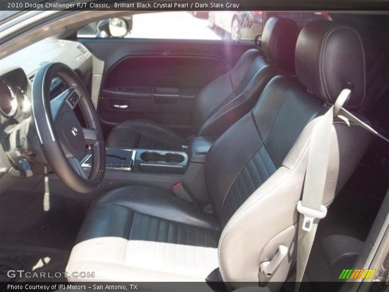 Brilliant Black Crystal Pearl / Dark Slate Gray 2010 Dodge Challenger R/T Classic