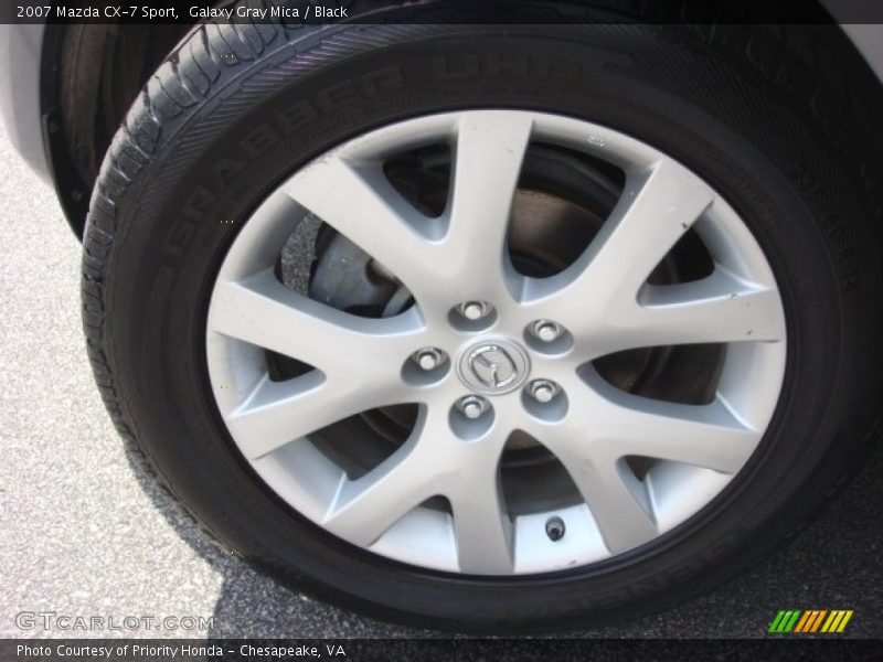 Galaxy Gray Mica / Black 2007 Mazda CX-7 Sport