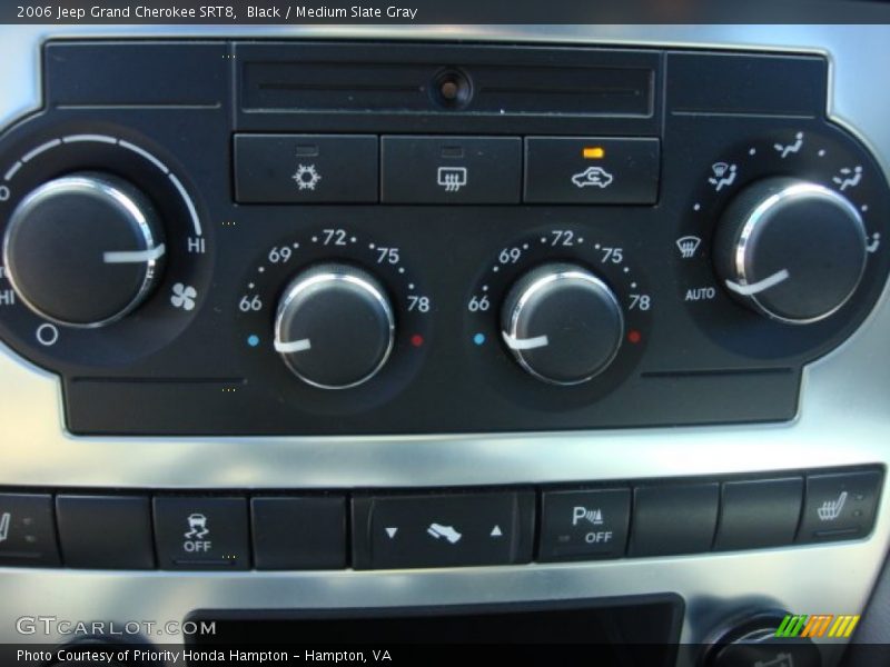 Black / Medium Slate Gray 2006 Jeep Grand Cherokee SRT8