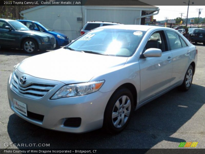 Classic Silver Metallic / Ash 2011 Toyota Camry LE