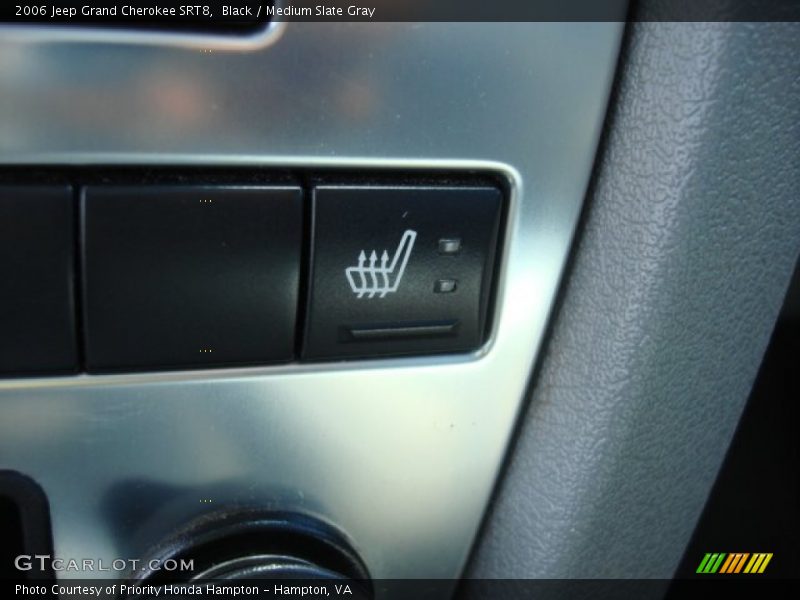 Black / Medium Slate Gray 2006 Jeep Grand Cherokee SRT8