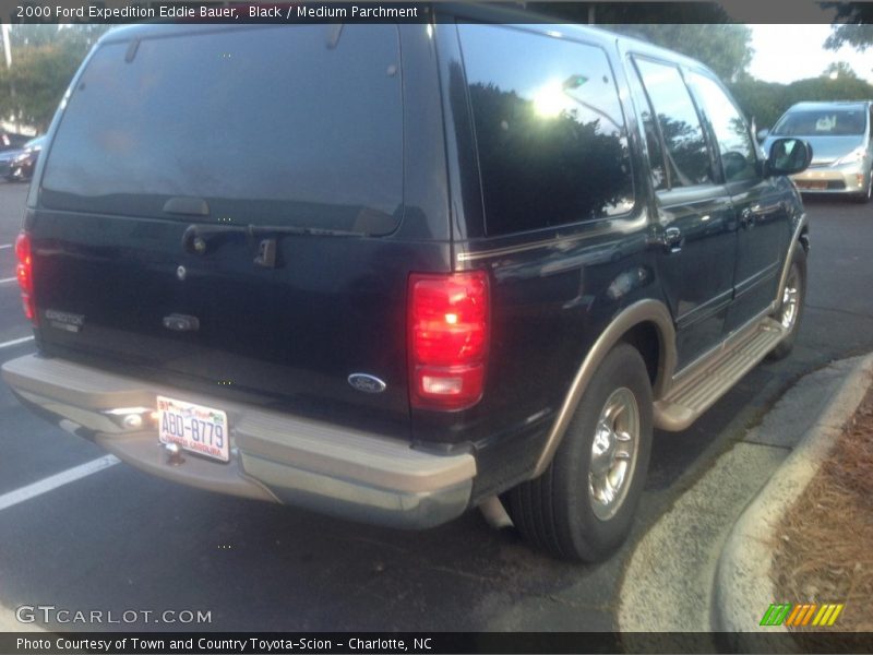 Black / Medium Parchment 2000 Ford Expedition Eddie Bauer