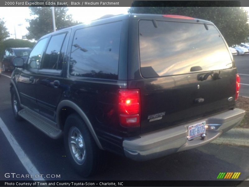 Black / Medium Parchment 2000 Ford Expedition Eddie Bauer