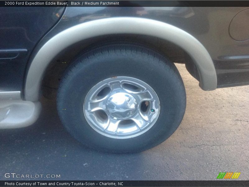Black / Medium Parchment 2000 Ford Expedition Eddie Bauer