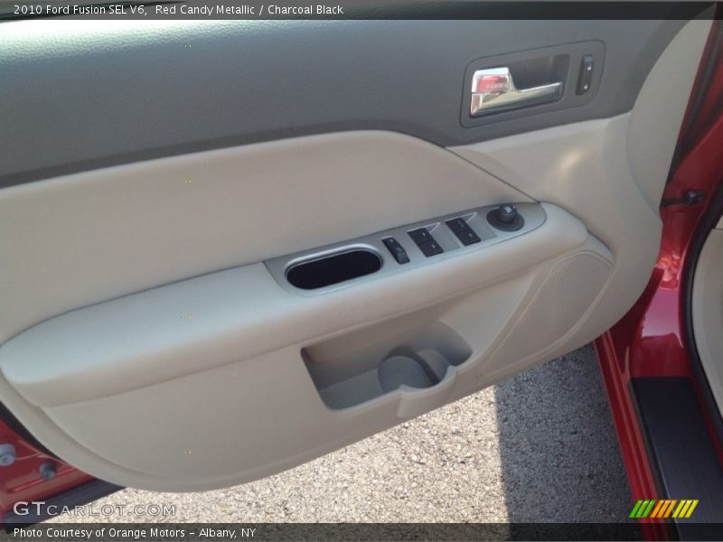 Red Candy Metallic / Charcoal Black 2010 Ford Fusion SEL V6