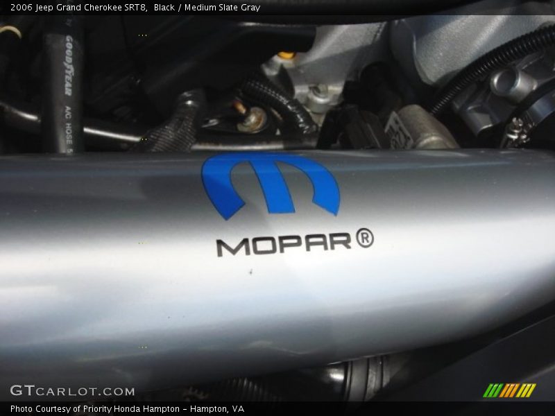 Black / Medium Slate Gray 2006 Jeep Grand Cherokee SRT8