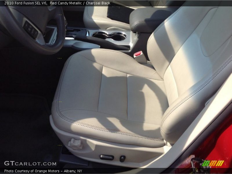 Red Candy Metallic / Charcoal Black 2010 Ford Fusion SEL V6