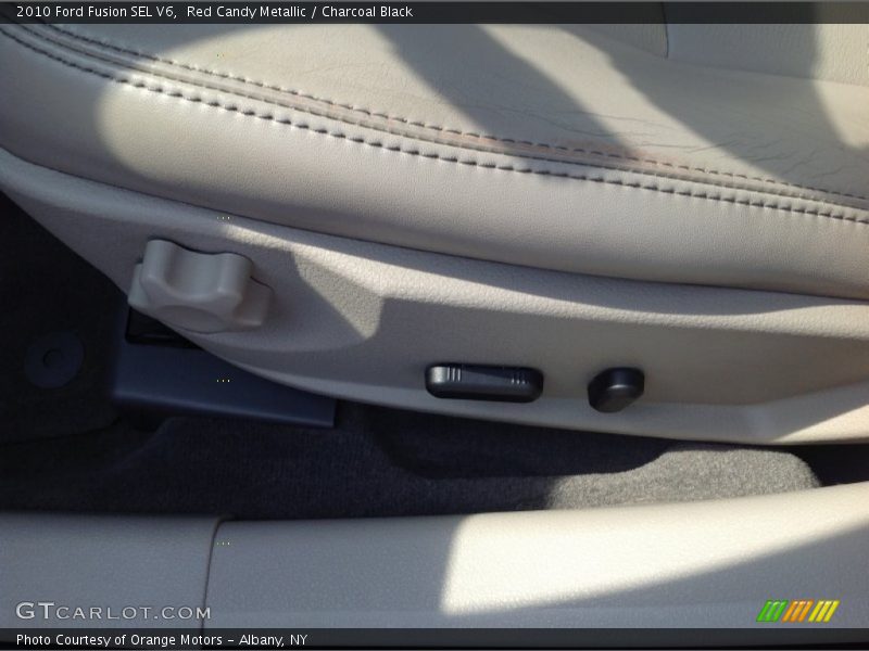 Red Candy Metallic / Charcoal Black 2010 Ford Fusion SEL V6