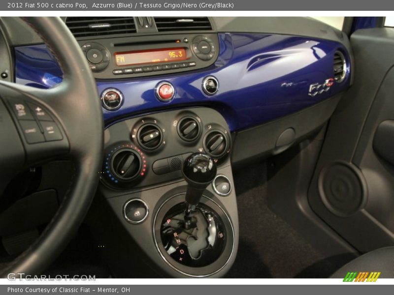 Controls of 2012 500 c cabrio Pop