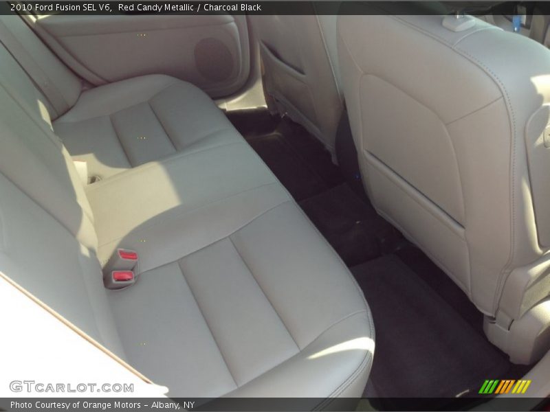 Red Candy Metallic / Charcoal Black 2010 Ford Fusion SEL V6