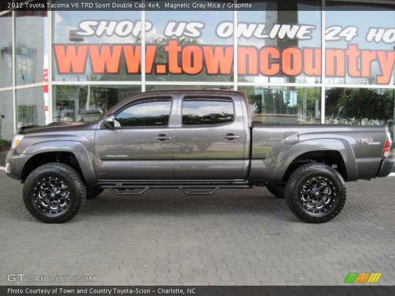 Magnetic Gray Mica / Graphite 2012 Toyota Tacoma V6 TRD Sport Double Cab 4x4