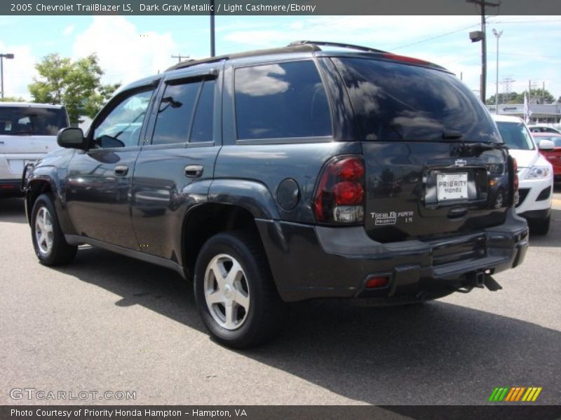 Dark Gray Metallic / Light Cashmere/Ebony 2005 Chevrolet TrailBlazer LS