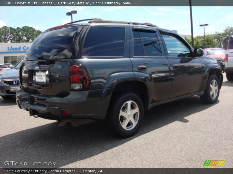 Dark Gray Metallic / Light Cashmere/Ebony 2005 Chevrolet TrailBlazer LS