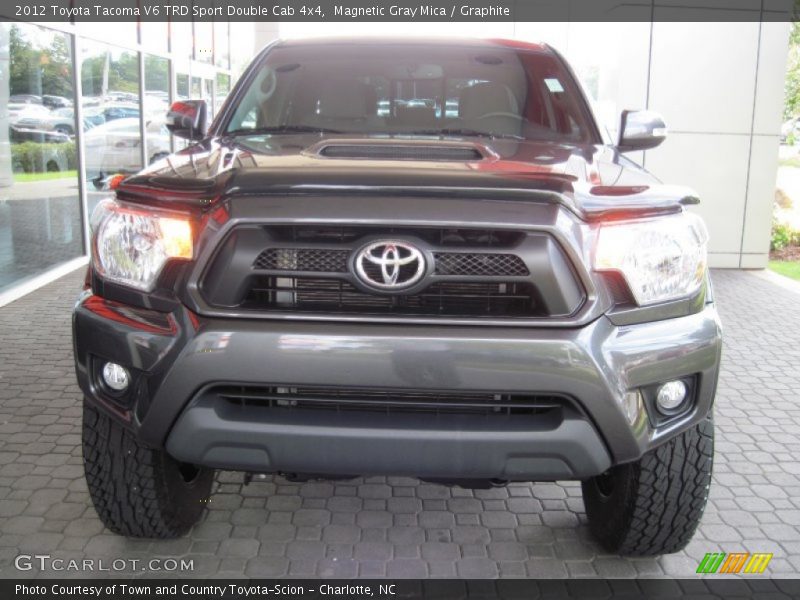 Magnetic Gray Mica / Graphite 2012 Toyota Tacoma V6 TRD Sport Double Cab 4x4