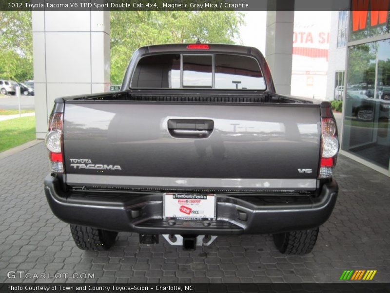 Magnetic Gray Mica / Graphite 2012 Toyota Tacoma V6 TRD Sport Double Cab 4x4