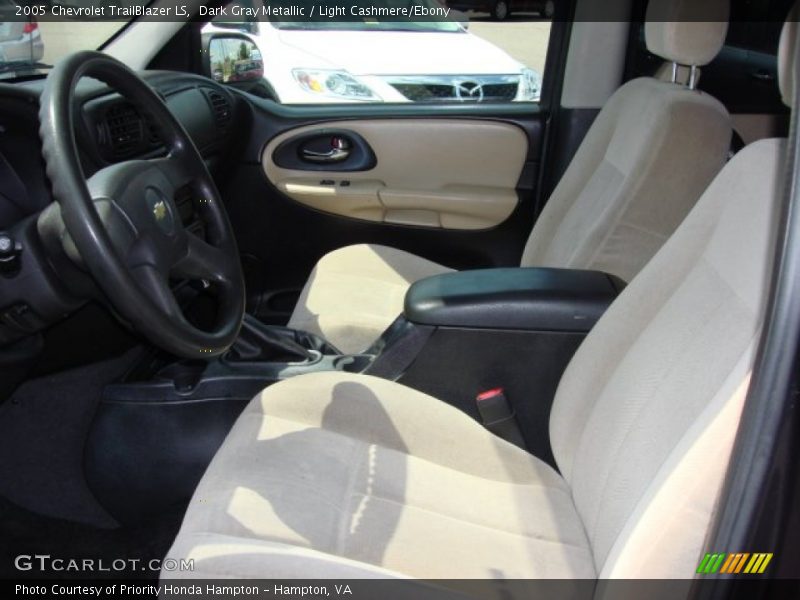 Dark Gray Metallic / Light Cashmere/Ebony 2005 Chevrolet TrailBlazer LS