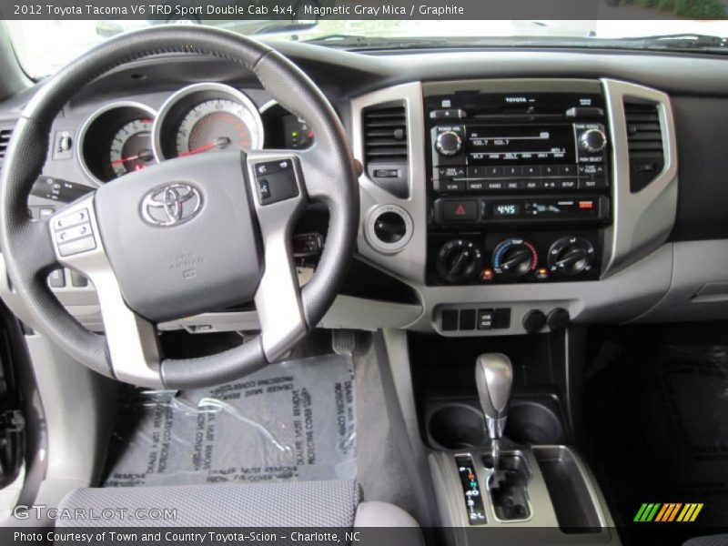 Magnetic Gray Mica / Graphite 2012 Toyota Tacoma V6 TRD Sport Double Cab 4x4
