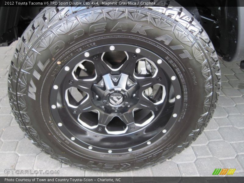 Magnetic Gray Mica / Graphite 2012 Toyota Tacoma V6 TRD Sport Double Cab 4x4