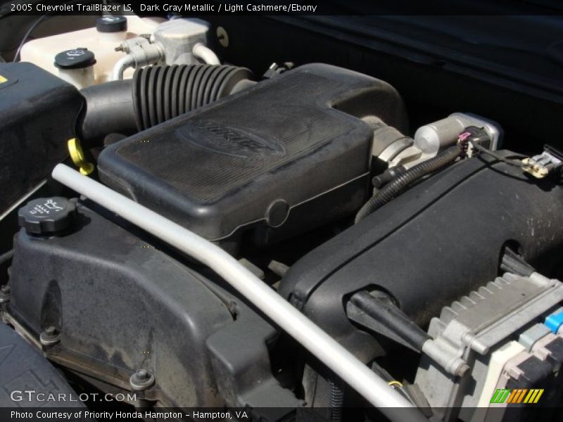 Dark Gray Metallic / Light Cashmere/Ebony 2005 Chevrolet TrailBlazer LS