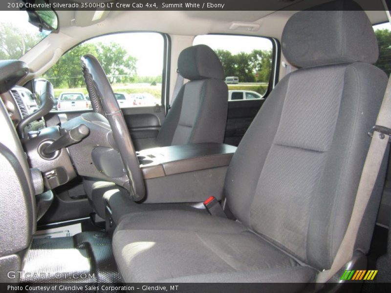 Summit White / Ebony 2010 Chevrolet Silverado 3500HD LT Crew Cab 4x4