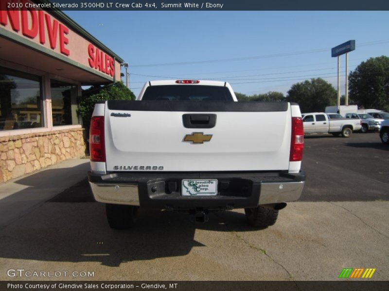 Summit White / Ebony 2010 Chevrolet Silverado 3500HD LT Crew Cab 4x4