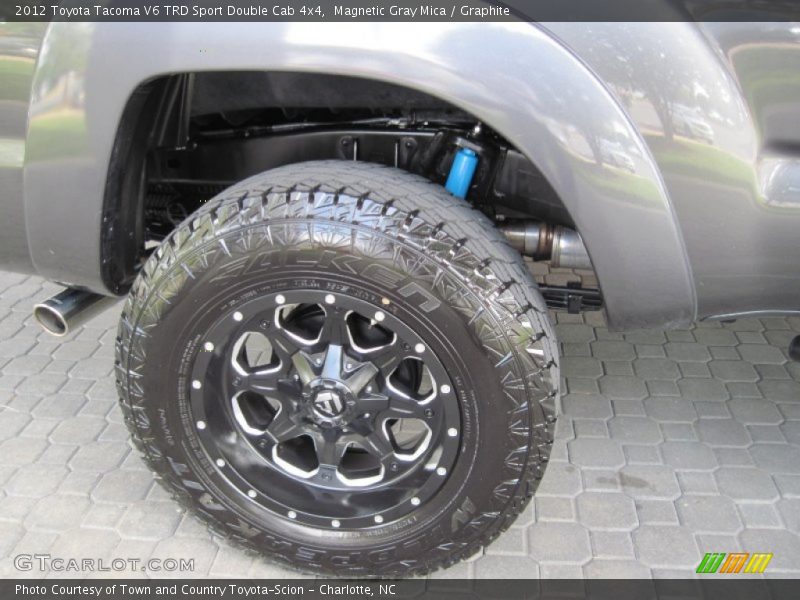 Magnetic Gray Mica / Graphite 2012 Toyota Tacoma V6 TRD Sport Double Cab 4x4