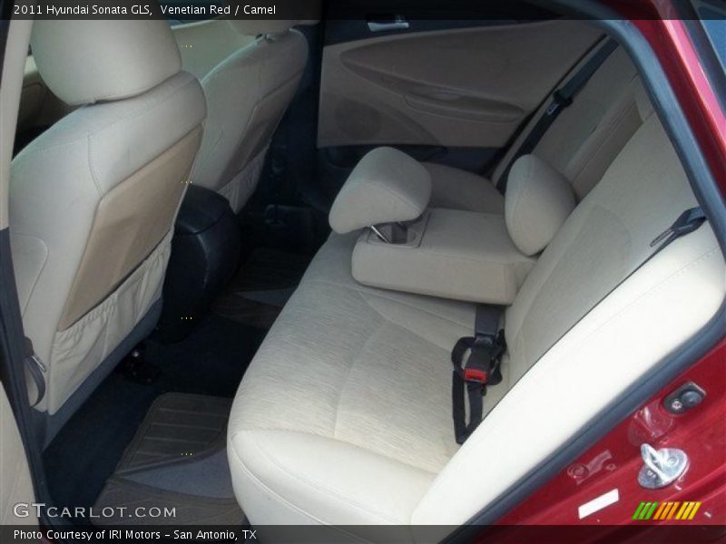 Venetian Red / Camel 2011 Hyundai Sonata GLS