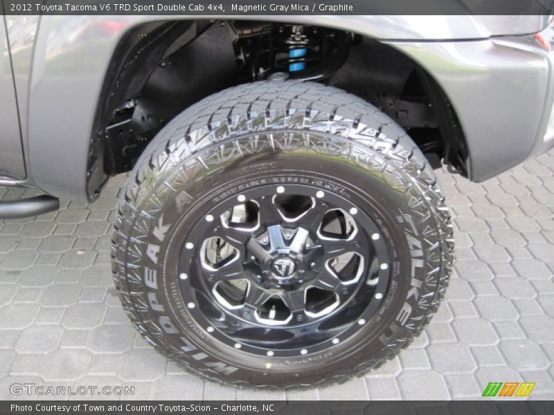 Magnetic Gray Mica / Graphite 2012 Toyota Tacoma V6 TRD Sport Double Cab 4x4