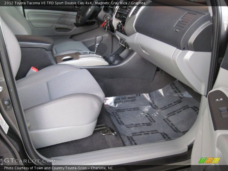 Magnetic Gray Mica / Graphite 2012 Toyota Tacoma V6 TRD Sport Double Cab 4x4