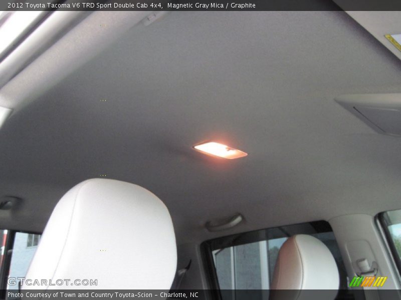 Magnetic Gray Mica / Graphite 2012 Toyota Tacoma V6 TRD Sport Double Cab 4x4