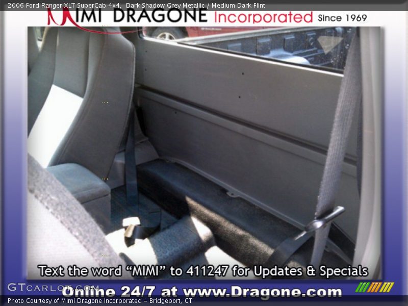 Dark Shadow Grey Metallic / Medium Dark Flint 2006 Ford Ranger XLT SuperCab 4x4