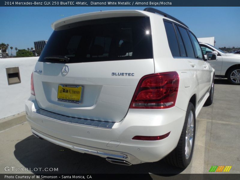 Diamond White Metallic / Almond Beige/Mocha 2014 Mercedes-Benz GLK 250 BlueTEC 4Matic