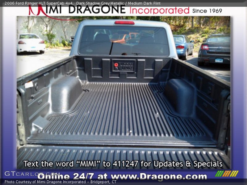 Dark Shadow Grey Metallic / Medium Dark Flint 2006 Ford Ranger XLT SuperCab 4x4