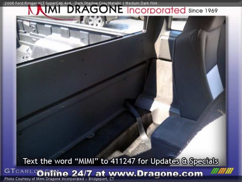 Dark Shadow Grey Metallic / Medium Dark Flint 2006 Ford Ranger XLT SuperCab 4x4