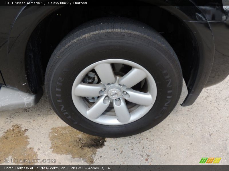 Galaxy Black / Charcoal 2011 Nissan Armada SL