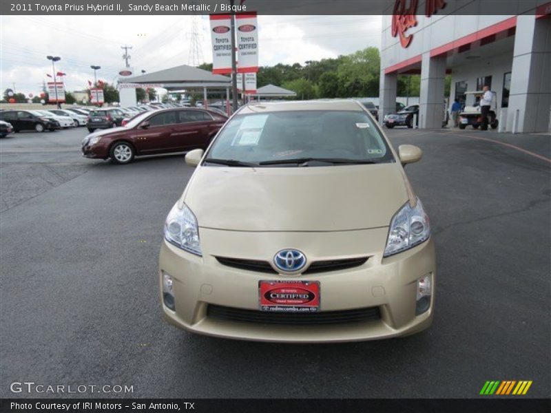 Sandy Beach Metallic / Bisque 2011 Toyota Prius Hybrid II