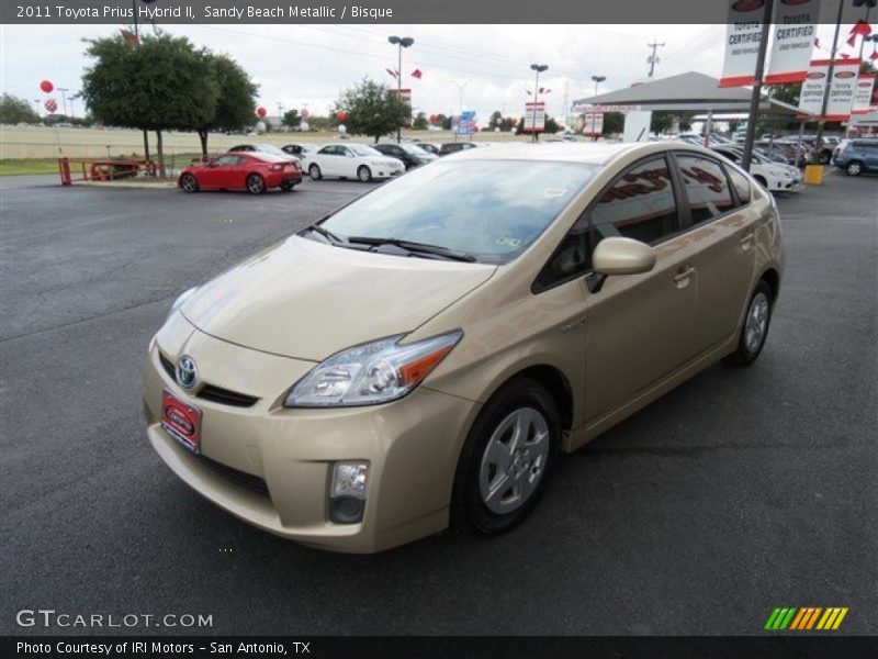 Sandy Beach Metallic / Bisque 2011 Toyota Prius Hybrid II