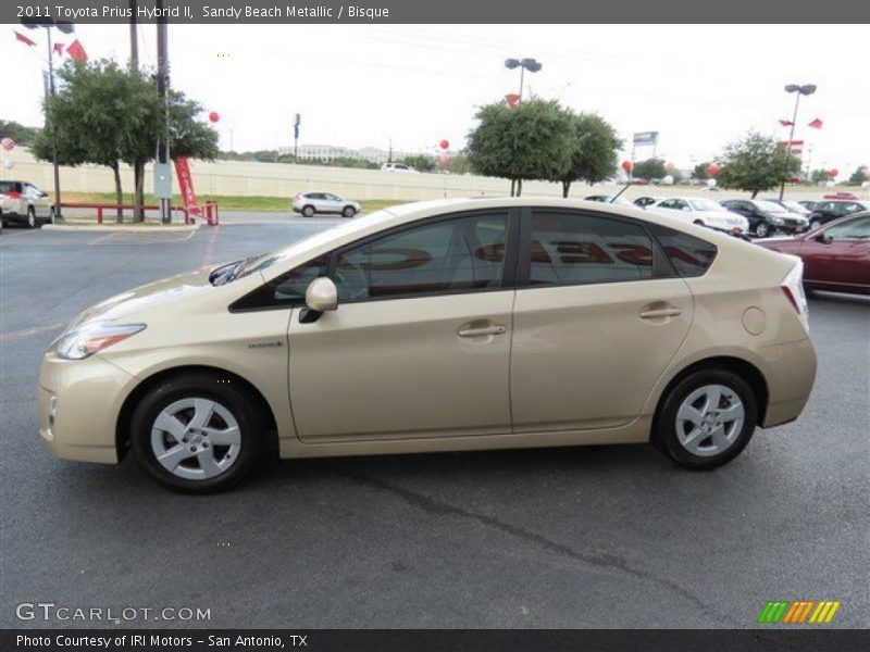Sandy Beach Metallic / Bisque 2011 Toyota Prius Hybrid II