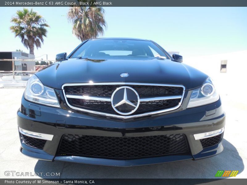 Black / AMG Black 2014 Mercedes-Benz C 63 AMG Coupe