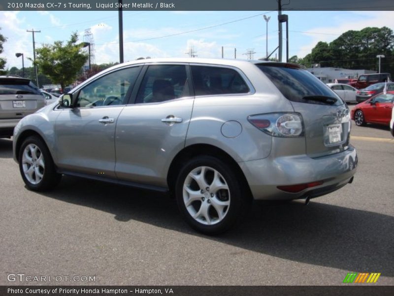 Liquid Silver Metallic / Black 2010 Mazda CX-7 s Touring