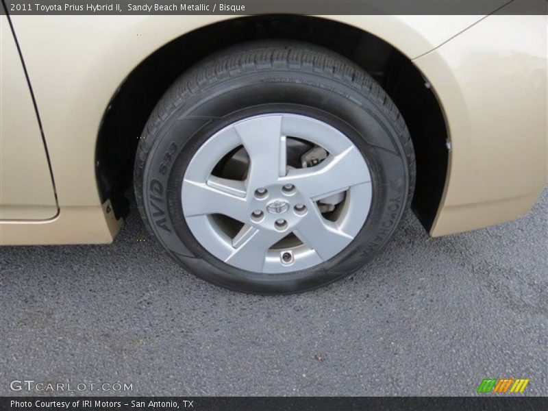 Sandy Beach Metallic / Bisque 2011 Toyota Prius Hybrid II
