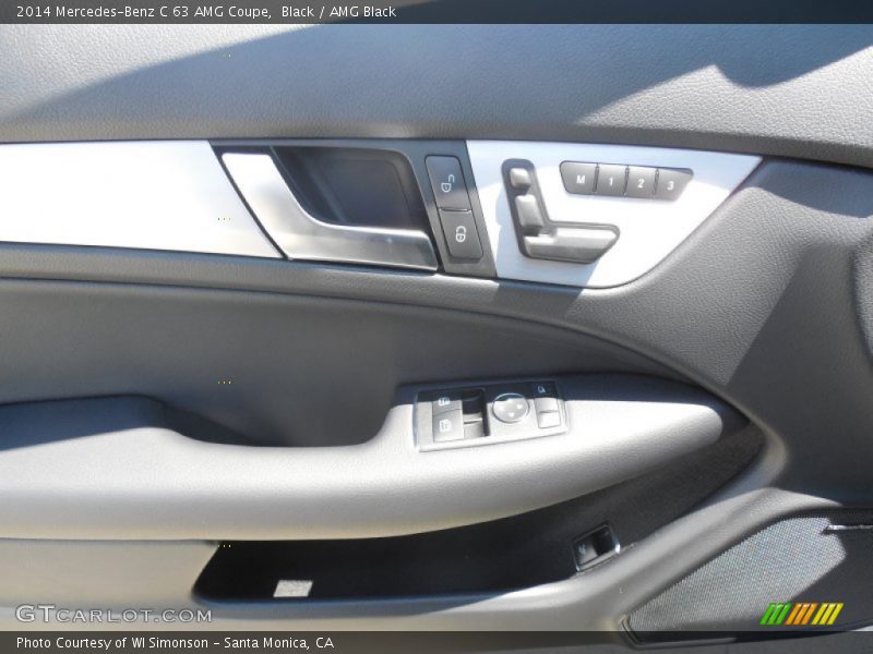 Controls of 2014 C 63 AMG Coupe