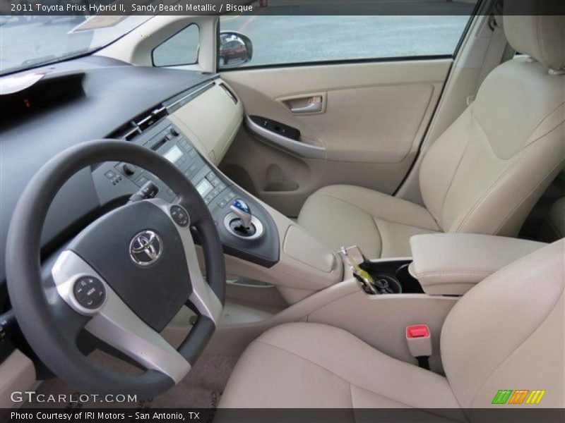 Sandy Beach Metallic / Bisque 2011 Toyota Prius Hybrid II