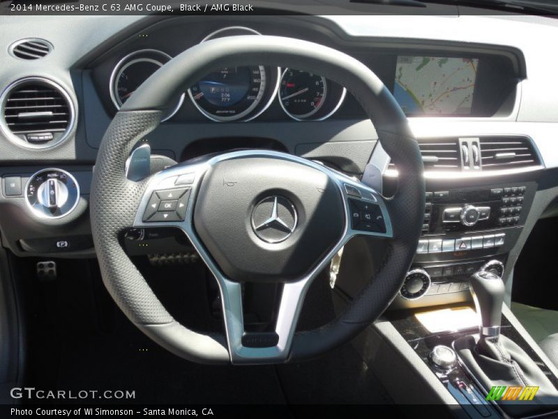  2014 C 63 AMG Coupe Steering Wheel