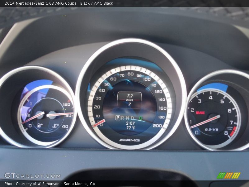  2014 C 63 AMG Coupe 63 AMG Coupe Gauges