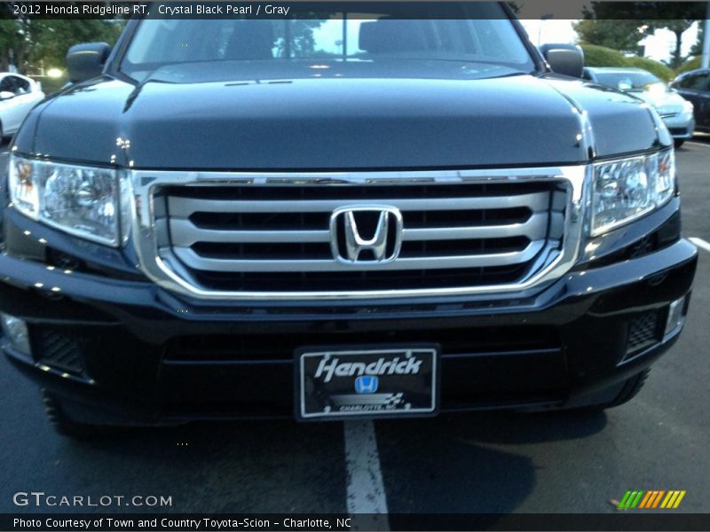Crystal Black Pearl / Gray 2012 Honda Ridgeline RT