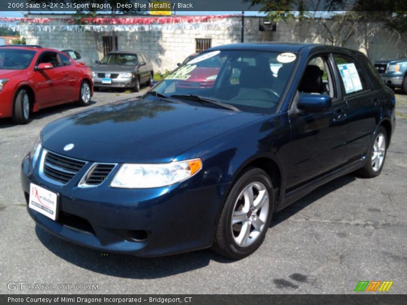 Deep Blue Metallic / Black 2006 Saab 9-2X 2.5i Sport Wagon