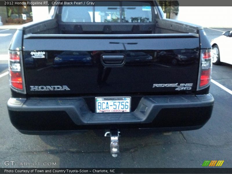 Crystal Black Pearl / Gray 2012 Honda Ridgeline RT