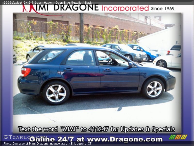 Deep Blue Metallic / Black 2006 Saab 9-2X 2.5i Sport Wagon